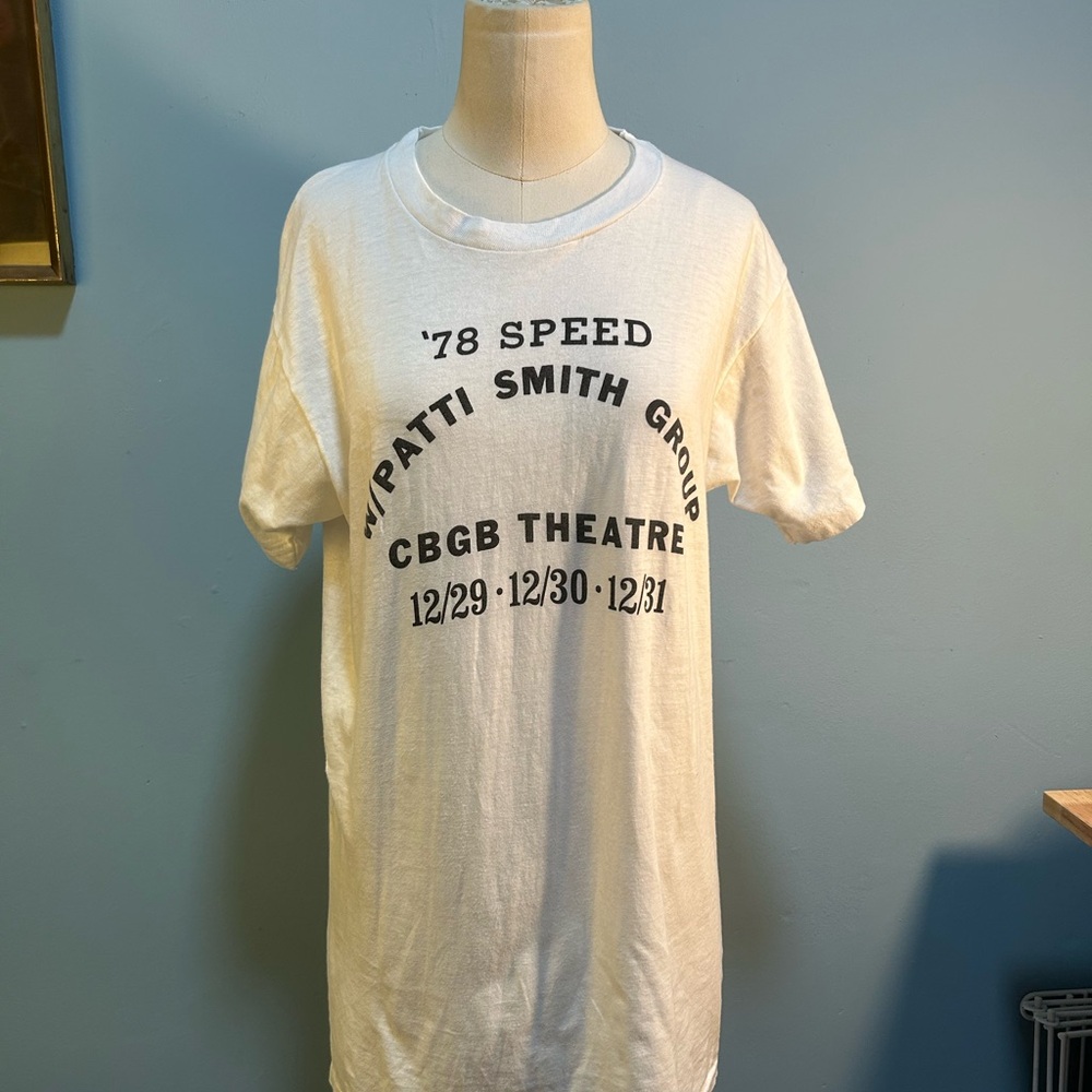 Patti Smith ‘78 Speed Tour Tee
